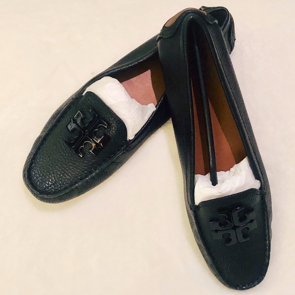 TORY BURCH "LOWELL 2" DRIVER FLAT MOCCASINS